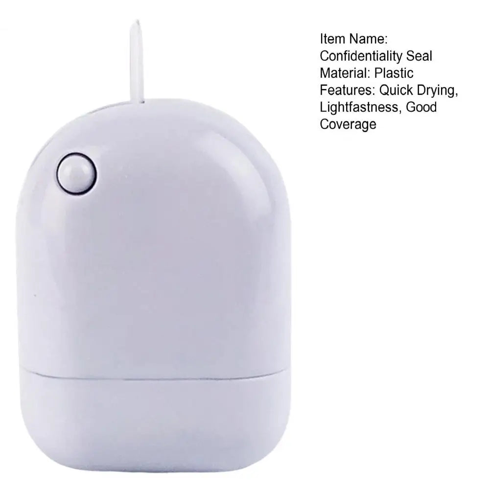 Ceramic Blade Theft Protection Roller Stamp for Privacy Confidential Data Guard Your Security Stamp Roller Privacy Seal Roller