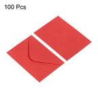 50/100Pcs Mini Paper Envelopes 10x7cm Mini Gift Greeting Card Business Card Envelope Western Envelopes for Wedding Invitation
