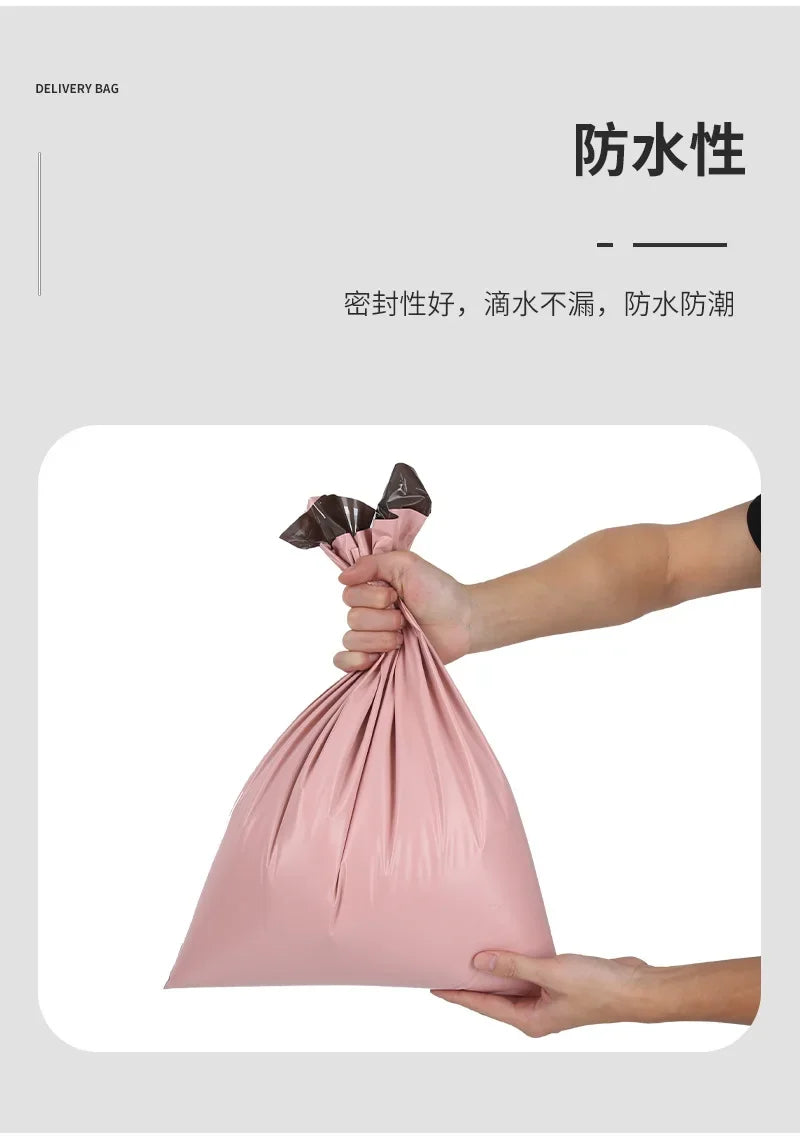 50Pcs/Lots Courier Bag Envelope Packaging Delivery Bag Waterproof Self Adhesive Seal Pouch Mailing Bags Plastic Transport Bag