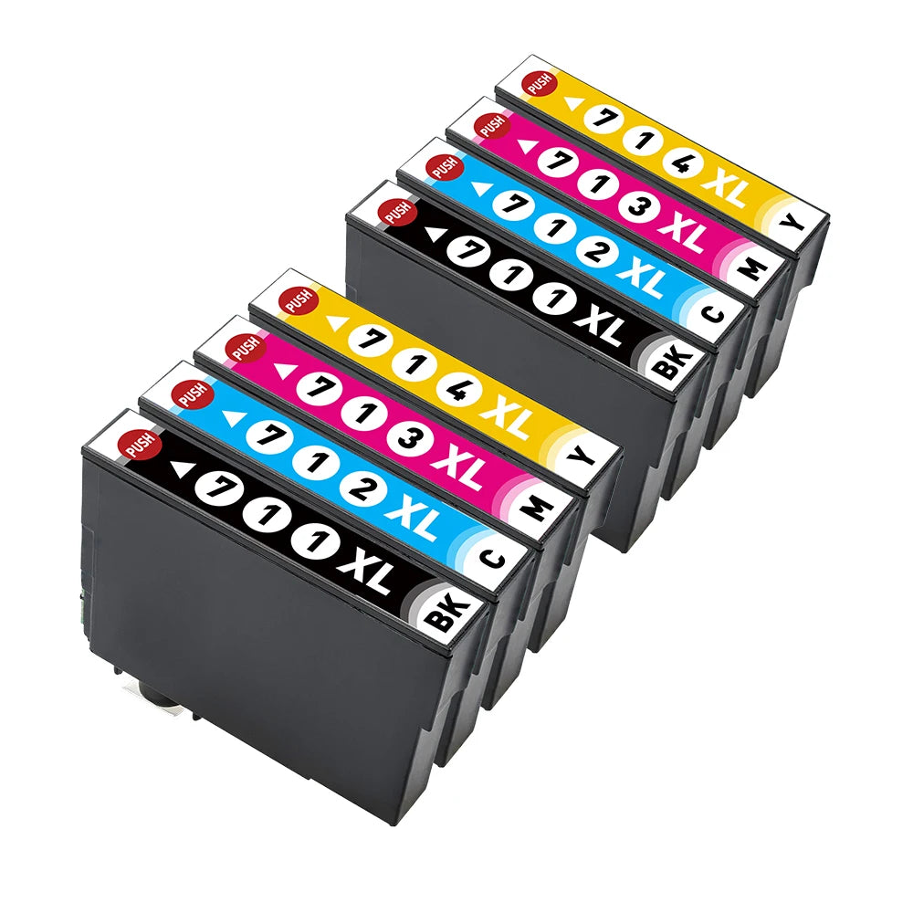 T0711 T0714 XL Ink Cartridge Compatible For Epson Stylus SX110 SX215 SX218 SX400 SX405 SX410 SX415 SX510W SX515W DX7400 Printer