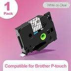 E1000 PRO Label Maker Printer TZ231 Label Maker Tape QWERTY Keyboard Symbols Industrial Printer Work with Heat Shrink Tubes