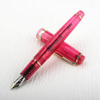 Jinhao 82 Fountain Pen Acrylic EF/F/M/Bent Nib Golden Trim with Converter Writing Pen