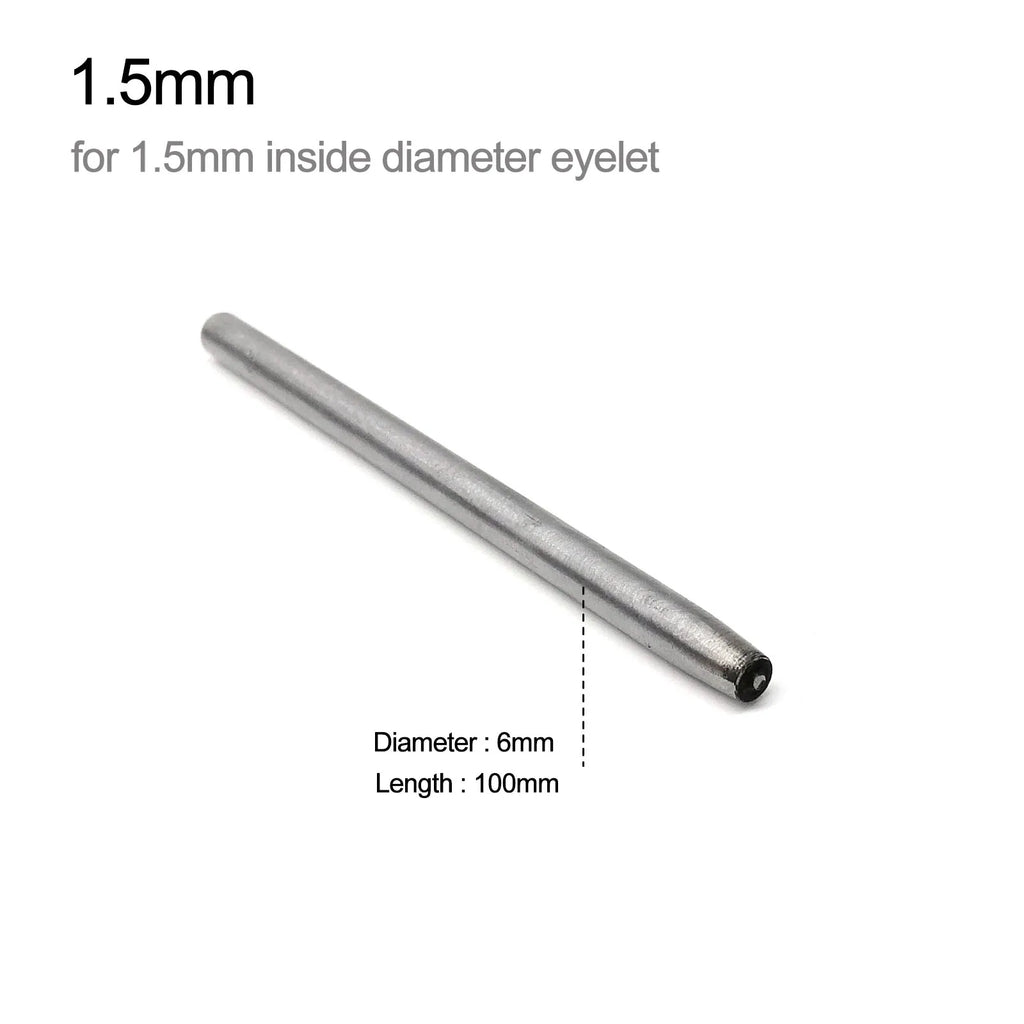 1mm to 20mm Metal Eyelets Grommet Mold Ring Air Hole Rivet Installation Punch Tool DIY Handmade Accessories High Quality Steel