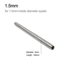 1mm to 20mm Metal Eyelets Grommet Mold Ring Air Hole Rivet Installation Punch Tool DIY Handmade Accessories High Quality Steel