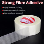 Single-sided Fiberglass Filament Tape Lithium Battery Insulation Wrap Fiberglass Tape Home Appliance Carton Fixed Packing Tape