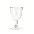 25/50pcs 150ml Disposable Cups Sparkling Champagne Bar Cups Plastic Champagne Clear Toasting Glasses for Weddings Party