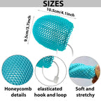 Exfoliating Bath Glove Honeycomb Body Scrubber Deep Cleansing Shower Mitt Soft Massage Sponge for Dead Skin Removal