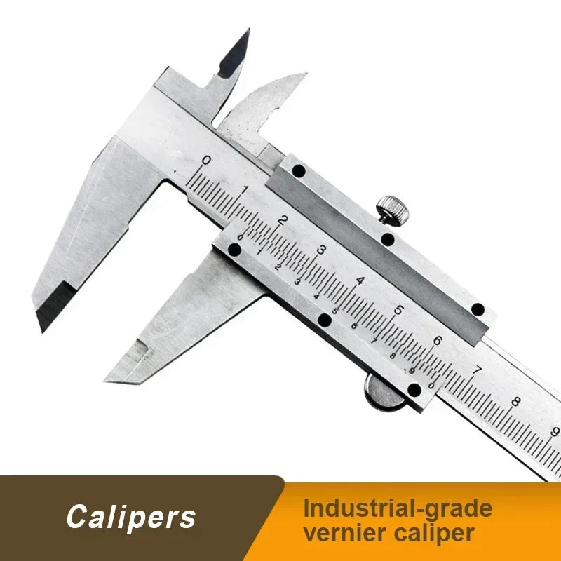 Professional Industrial Vernier Caliper Carbon Steel Four Use Metric Precision Measuring Tool Precision Measurement