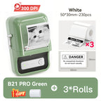 Niimbot B21 Pro 300DPI HD Printing Portable Thermal Printer Self-adhesive Label Printer Sticker Maker For Photos Receipts Note