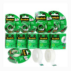 3M 810 Invisible Tape with Dispenser Test Tape Copy No Trace Easy To Tear Off Surface Writing Student Mistakes Tape Home Office