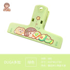 Cute Cartoon ABS Paper Clipper Bookmark Binder Multicolor Office Accessories Document Clip School Supplies Kawaii Stationery