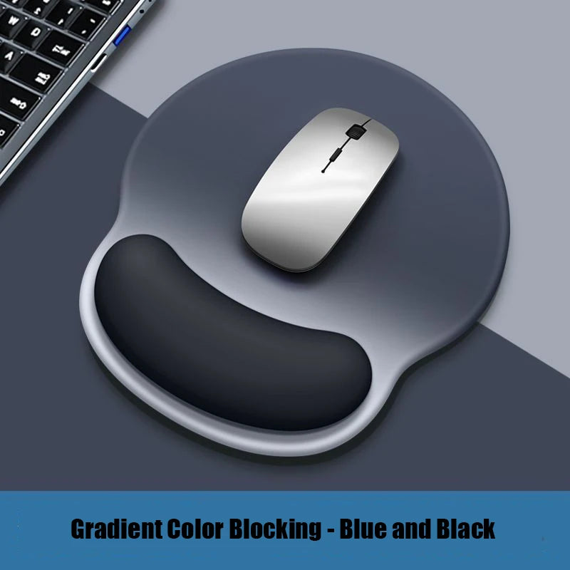 Computer Game Mouse Pad Environmental Milk Silk Fabric + Plastic Bottom + Memory Foam Ergonomic Mousepad for Office Accessories