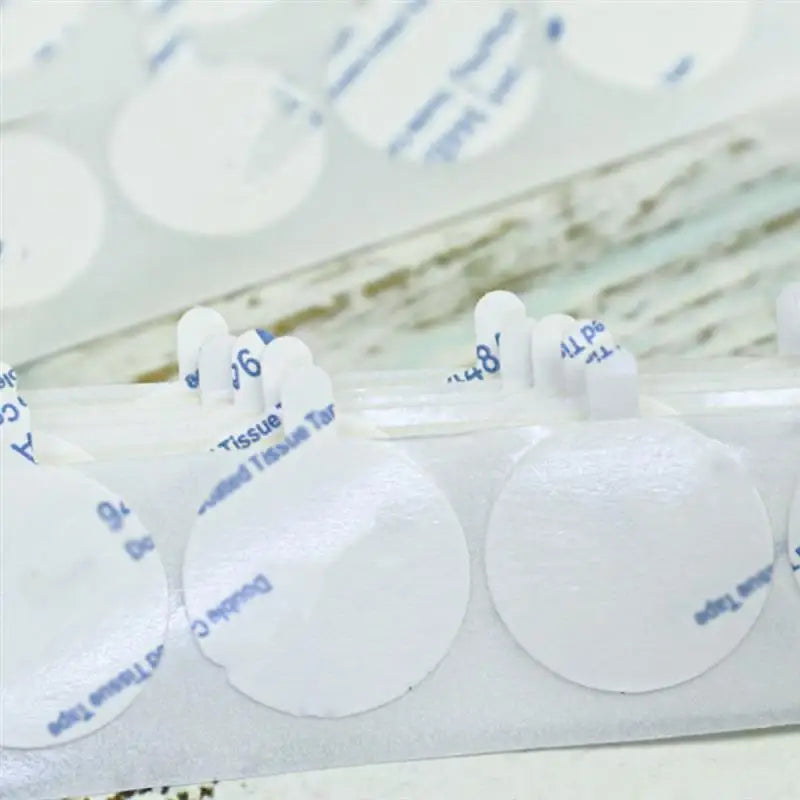 100/10PCS Seal Wax Stamp Stickers Self Adhesive Double Sided Round Circle Discs For Wax Sealing Stamp Candle Wick Making