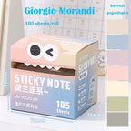 105 Sheets Cartoon Memo Pad Paper Sticky Notes Planner Sticker Paste Kawaii Papeleria Office School Supplies Korean Stationery