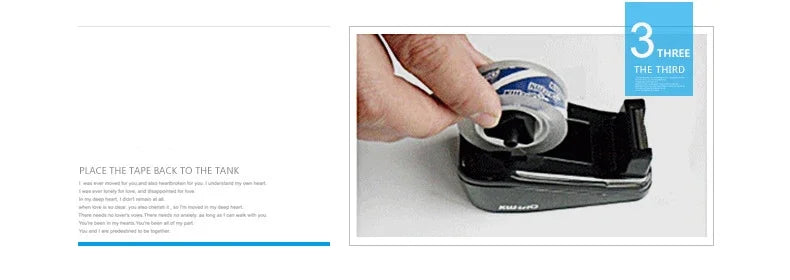Large Table Base Tape Dispenser Adhesive Sealing Cutter Stationery for Office Packaging Supplies Packaging Tapes Dispenser