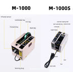 Automatic Tape Cutting Machine 110V 220V Adhesive Tape Dispenser Slitting Machine for Office & Business Supplies