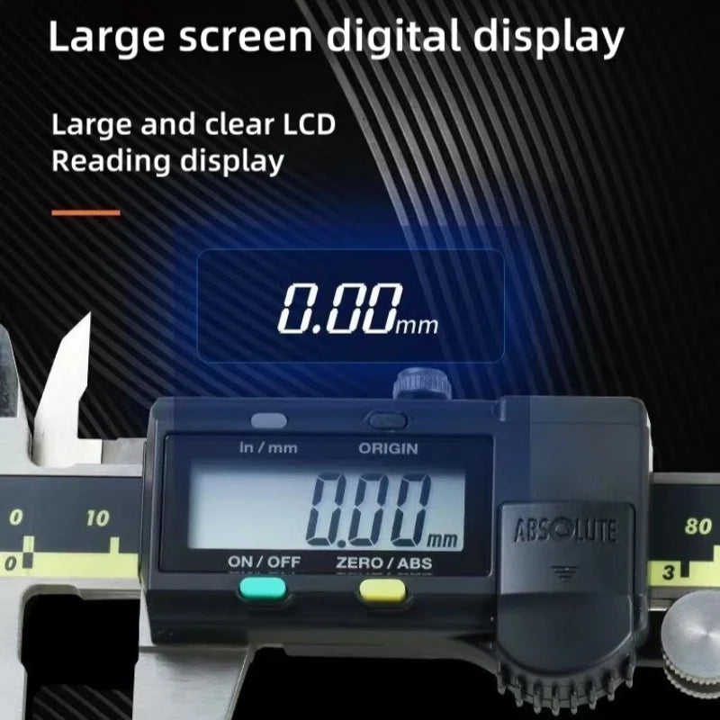 Digital Caliper 500-196-30 Digital Absolute .0005"/0.01MM Vernier Caliper 0-6" 150MM Measuring Tools Caliper Digital