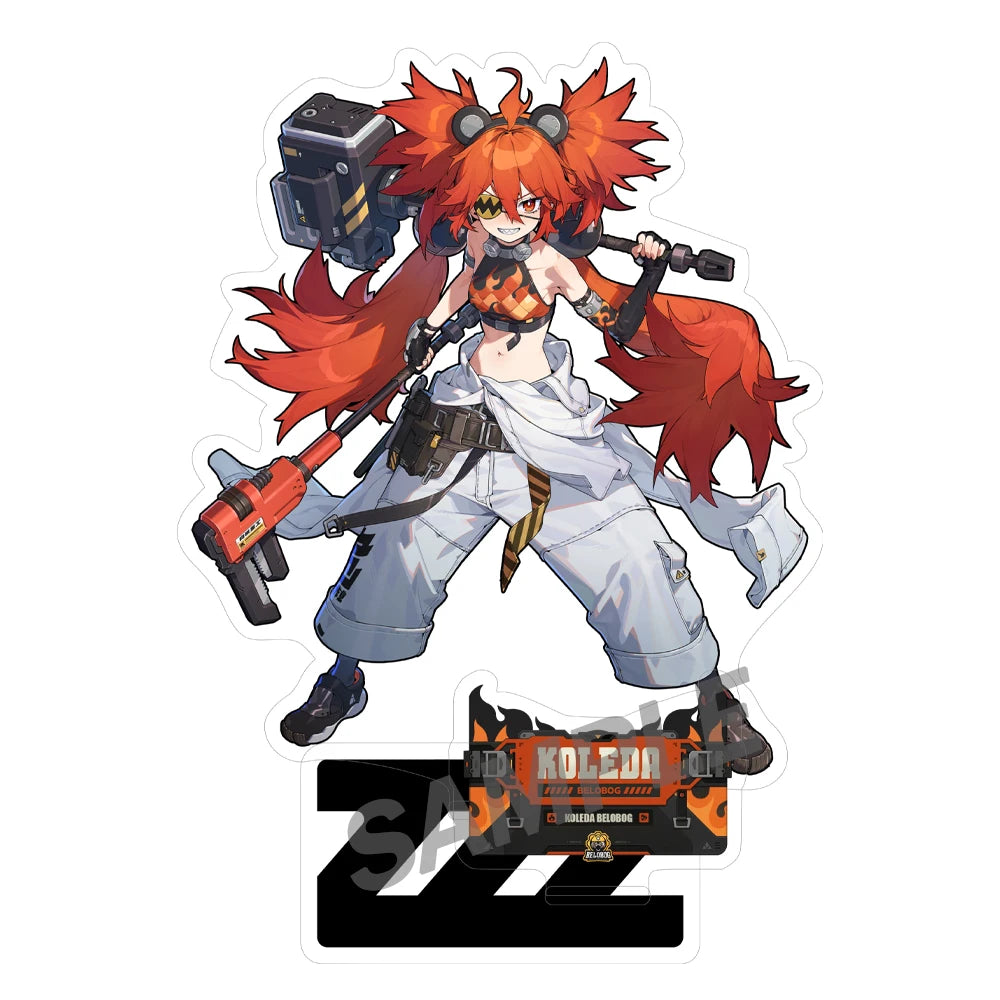 Game Zenless Zone Zero Ye Shun­guang Dialyn Hoshimi Miyabi Anime Acrylic Stand Model Plate Keychain Desk Decor Collection gift