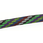 5M Multicolor PET Insulated Braid Sleeving 2mm - 40mm Expandable Wire Cable Sheath Flame-retardant Nylon Braided Mesh Tube DIY