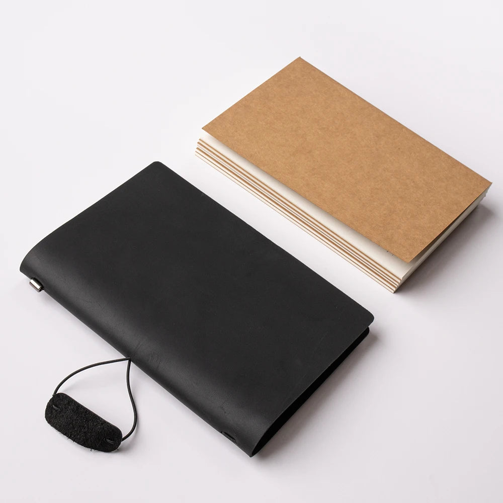 3-Piece A5/Standard Size Refill Inserts For Traveler'S Notebook - Portable Passport Style, 32 Sheets (64 Pages) Each