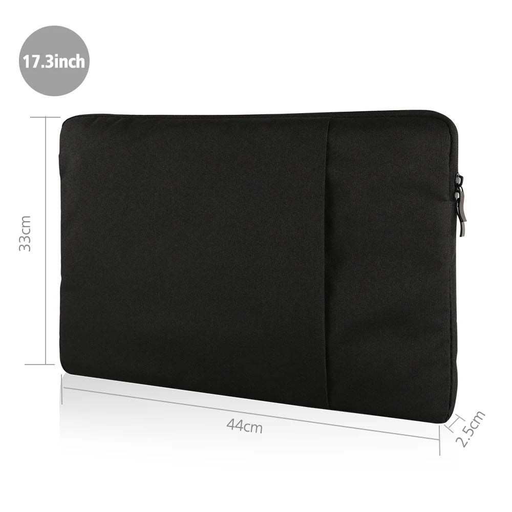 UPERFECT 18.5" 22" Portable Monitor Case Polyester Laptop Sleeve Computer Cover Bag with Pocket Zipper for 15.6"-22" Travel BAG