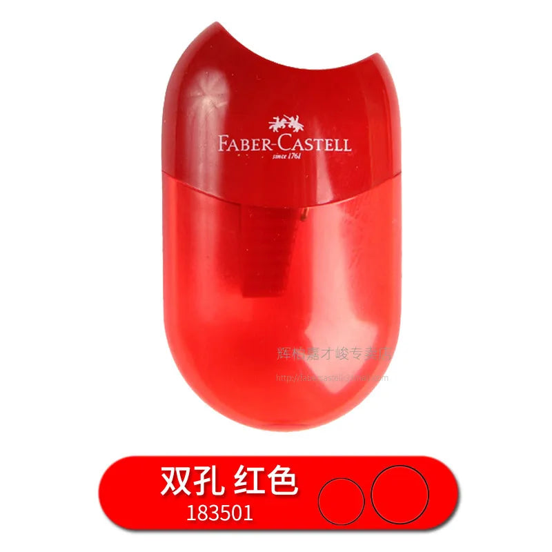 Faber Castell Pencil Sharpener Kawaii Single/Double Hole Pencil Cutter Sacapuntas Stationery Kids School Supplies Back to School