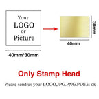 Custom Stamps Personalized Logo Metal Stamps Custom Wax Seals Stamps Customize Your Own Logo Gift Stamps Invitation Stamps