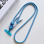 1Pc Universal Long Phone Lanyard Length Adjustable Neck Hanging Rope Crossbody Rope With Phone Case Connection Clip