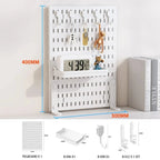 Neat Plastic Pegboard  Desk Organizer with Multiple Accessories for Home Office, Craft Room and Garage Display