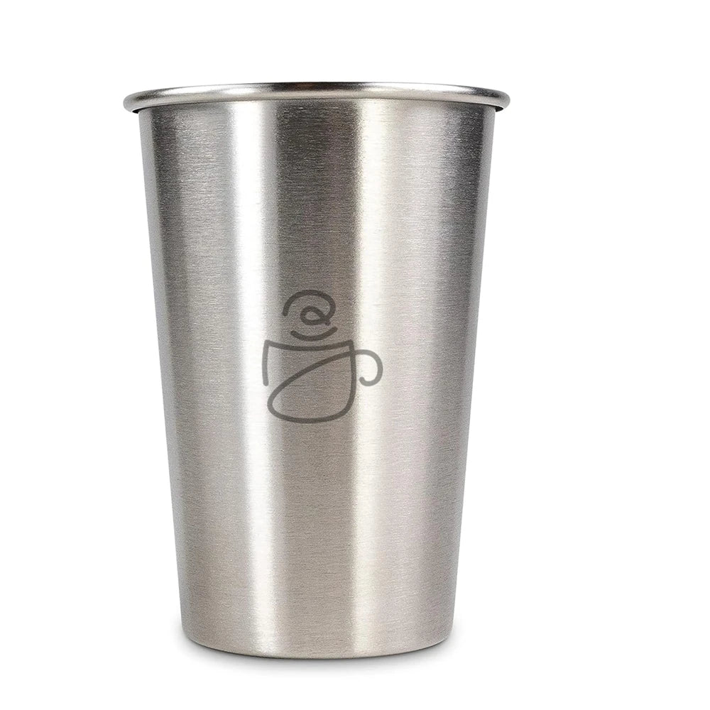 5 Pack Stainless Steel Cups Pint Cup Tumbler Metal Cups Stackable Cup 350ml Metal Drinking Glasses for Travel Outdoor Camping