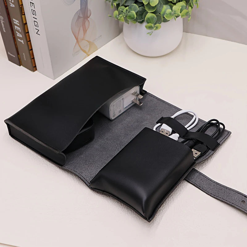 1-Piece Multi-Compartment Organizer Bag Portable Organizer Bag for Cables, Chargers, and More Durable Travel Organizer Bag