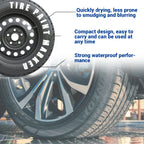 White Waterproof Cars Wheel Tire Oily Mark Pen Auto Rubber Tyre Paint Pen Cd Metal Permanent Paint Marker Graffiti Touch Up