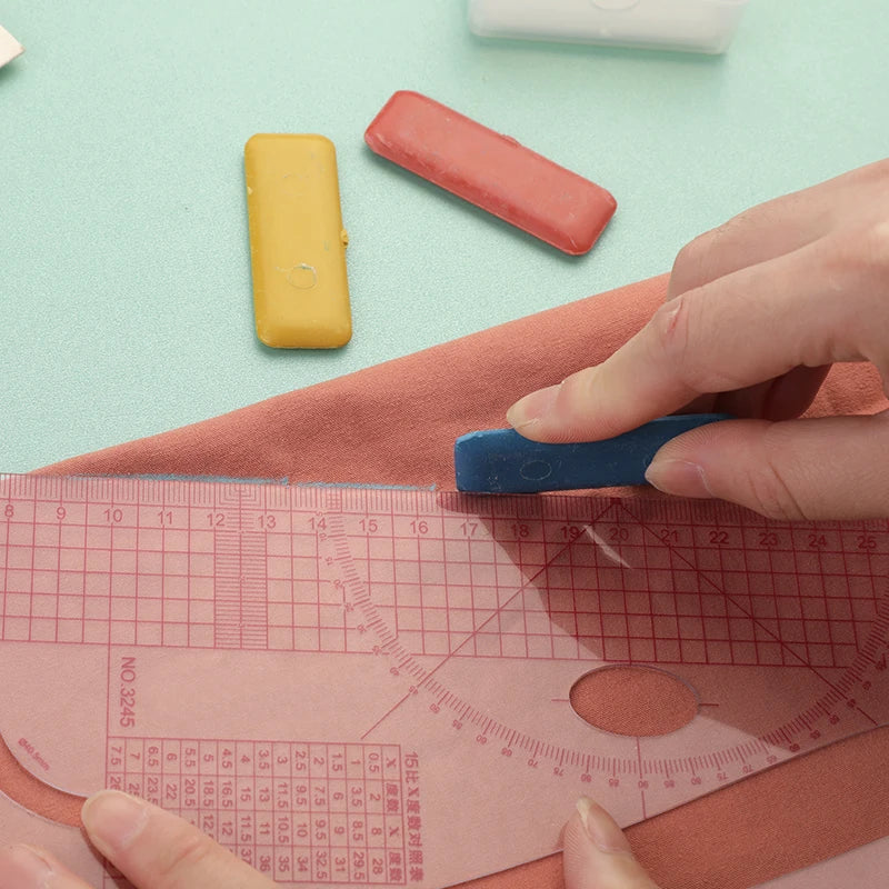 KRABALL Sewing Ruler Set Measure Patchwork Tailor French Curve Ruler for Fabric Drawing Template DIY Sewing Accessories Tool