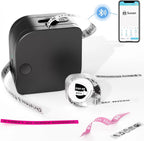 P12 Mini Label Maker Machine with Tape Bluetooth Label Printer Handheld Sticker Multiple Templates Font Inkless Sticker Maker