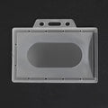 20/5/1PCS Waterproof Clear Plastic PVC ID Card Name Badge Holder Transparent Business Card Sleeve Cover for School Office