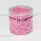A box of paper clips, multi-color optional, color bills, small card storage gadgets, DIY small material clips, school supplies,