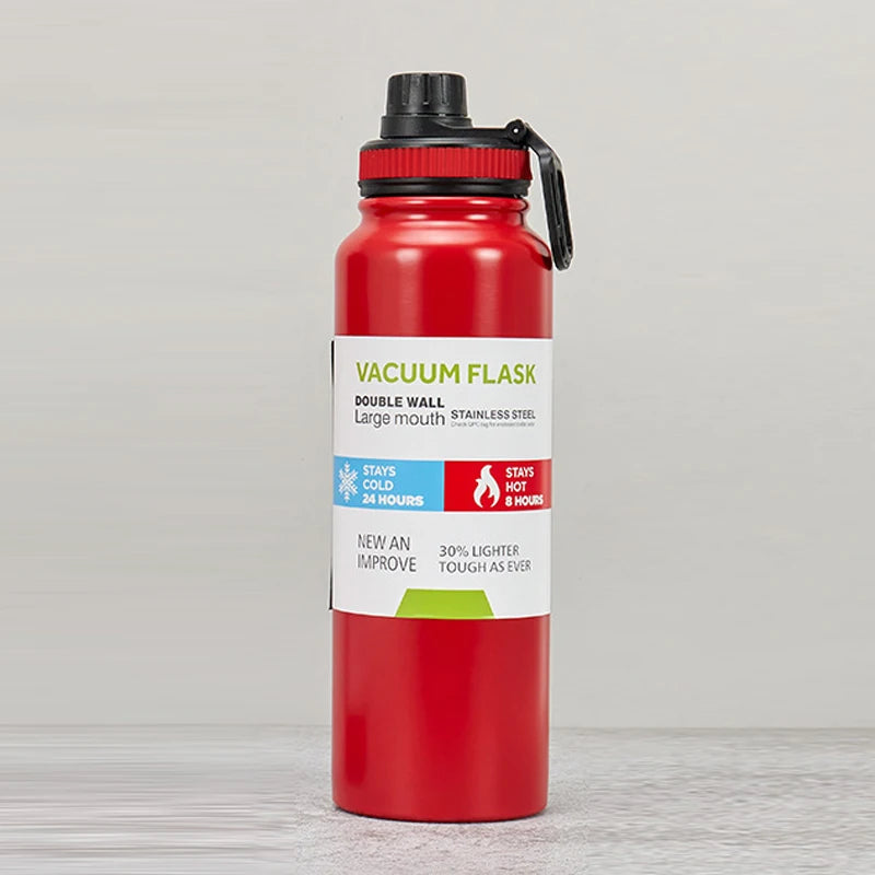 600/800/1000ML Thermos Bottle Stainless Steel Car Thermal Cup Keeps Cold and Heat Thermal Mug Sports Insulated Cup Vacuum Flask