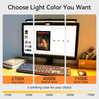 Led Monitor Light Bar Computer Lamps Reading Light Screen Hanging Desk Light Stepless Dimming Monitor For Bedroom Study Room