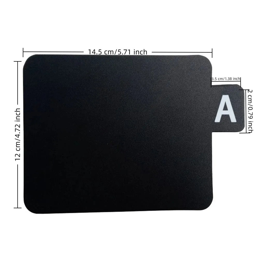A-Z 26 Letters Alphabetical Labeling Bookmarks Plastic Dividers Premium Feel Category Identification Cards Alphabetical Tabs