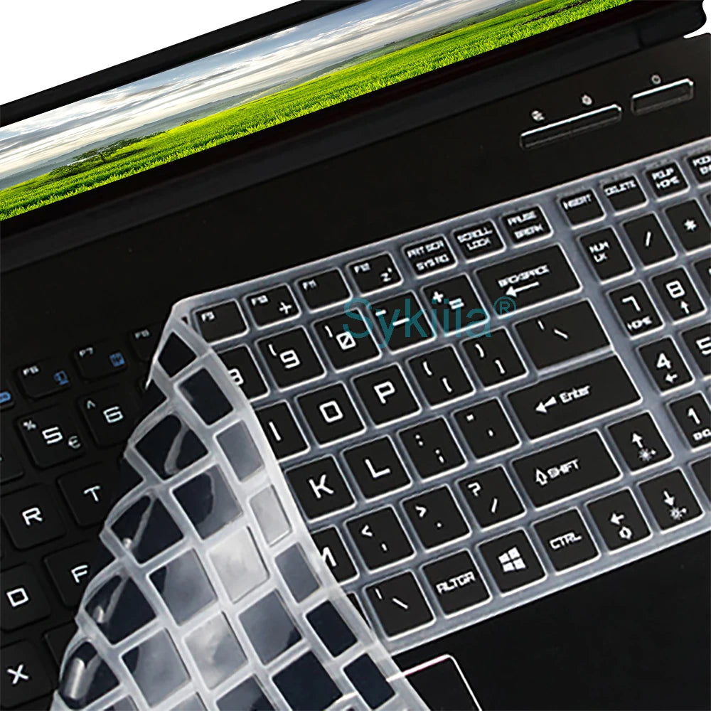 Keyboard Cover for MSI GF65 Thin GF63 GF75 Thin GF72 GF72VR GF62 GF62VR Silicone Protector Skin Case Gaming Laptop 15.6