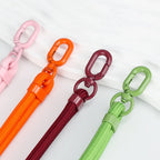Colorful Adjustable Long Lanyard for Mobile Cell Phone Candy Solid Color Crossbody Necklace Anti-Lost Strap for Phone Universal
