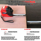5/7.5/10M meter measuring tape Self-locking high strength steel measuring tape high precision wear-resistant measuring tool