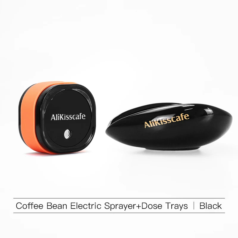 Coffee Bean Spray Tray Bean Dosing Cup Sprayer Electric Atomizer Anti-Static Bottle Grinding Barista Tools Espresso Accessories