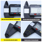 Digital Electronic Vernier Caliper 150mm Tattoo Eyebrow Ruler Measuring Tool 6 Inch LCD Microblading Micrometer Measurement Tool