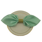 12pcs 45x45cm Satin Table Napkins Soft Cloth Handkerchief For Wedding Party Decors Birthday Christmas Home Tea Towel Napkin
