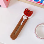 Cute Cat Paw Cloud Utility Knife MINI Pocket Sized Craft Wrapping Box Paper Envelope Cutter Letter Opener Student Art Supplies