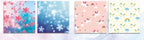 400Sheets Origami Paper Craft Folding Lucky Wish Paper Crane Craft Double Sided Folding Lucky Wish Paper DIY Color Scrapbooking