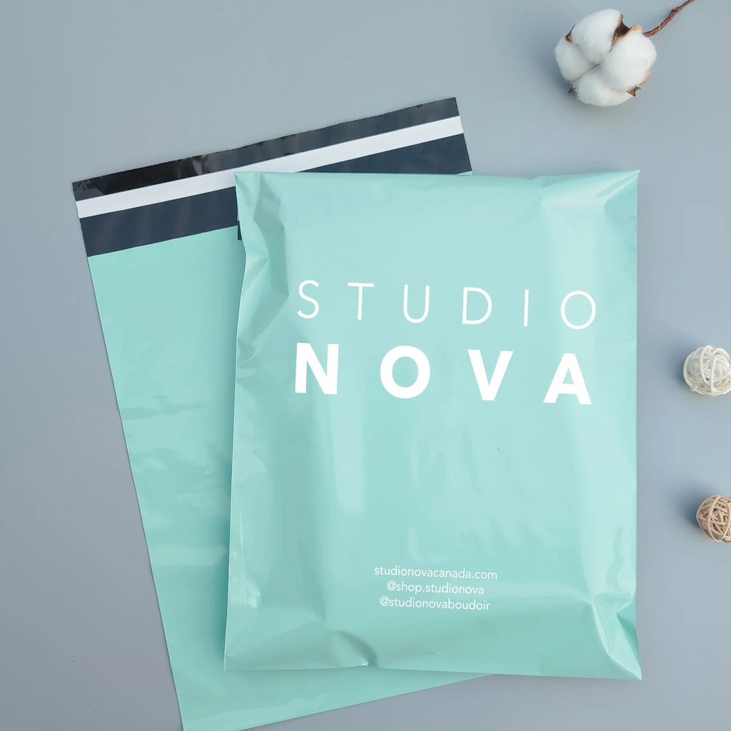 50pcs/Lot Plastic Mailer Envelope Bags Poly Shipping Mailing Colorful Packaging Parcel Storage Custom Logo Brand Mailer Envelope
