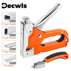 4 in 1 Staple Gun Kit U-shaped Nail Gun Heavy Duty Staple Gun with Stapler Remover and 1200pcs Staples Home Upholstery Fix Tools