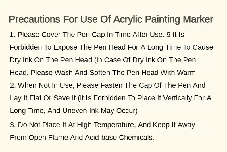 Languo 9/144 Colors Acrylic Paint Art Marker Pen DIY Painting Drawing Card Ceramic Stone Mug Glass Fabric Clothes Art Supplies